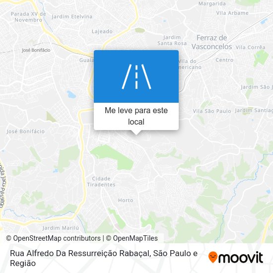 Rua Alfredo Da Ressurreição Rabaçal mapa
