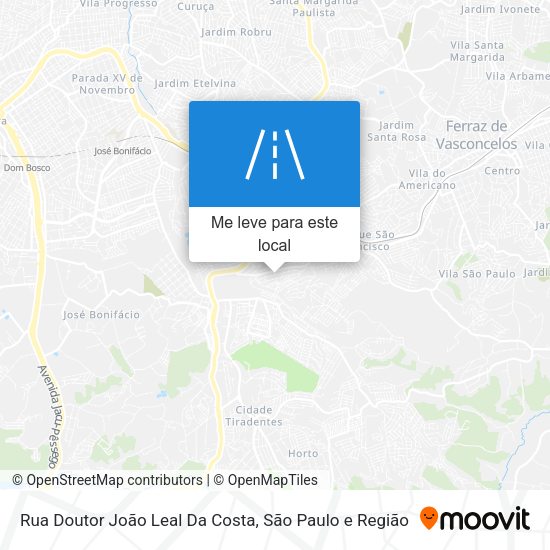 Rua Doutor João Leal Da Costa mapa