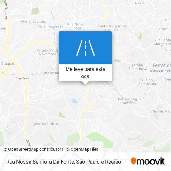 Rua Nossa Senhora Da Fonte mapa