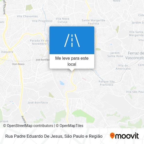 Rua Padre Eduardo De Jesus mapa