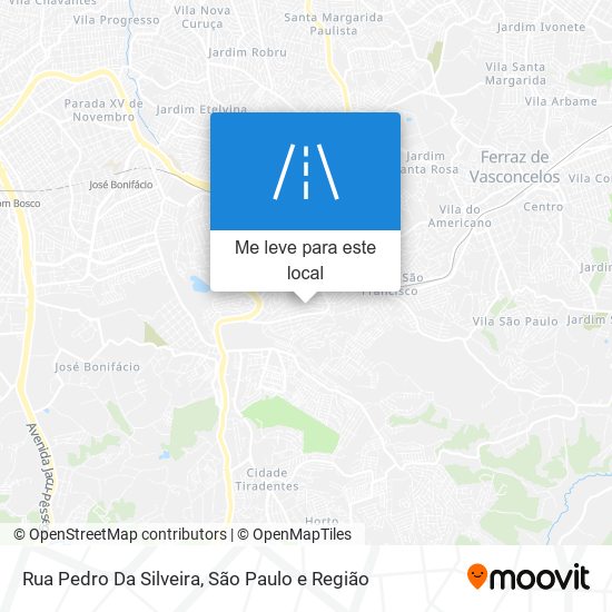 Rua Pedro Da Silveira mapa