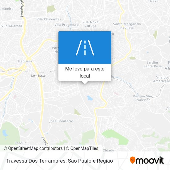 Travessa Dos Terramares mapa
