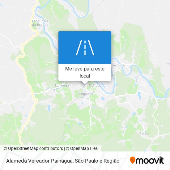 Alameda Vereador Painágua mapa