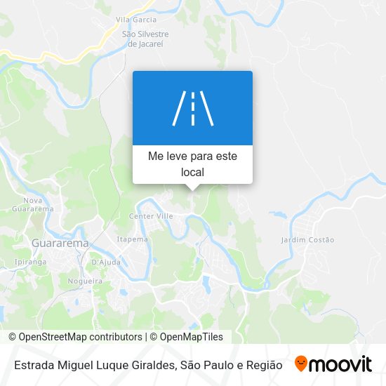 Estrada Miguel Luque Giraldes mapa