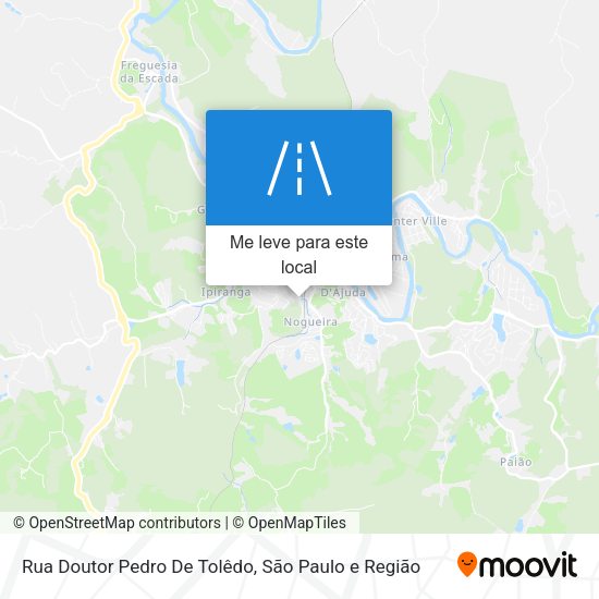 Rua Doutor Pedro De Tolêdo mapa
