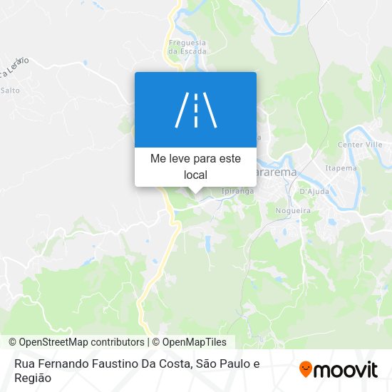 Rua Fernando Faustino Da Costa mapa