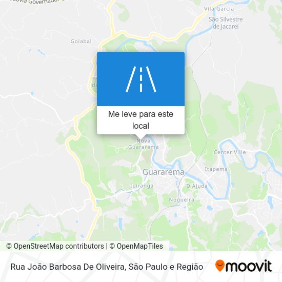 Rua João Barbosa De Oliveira mapa