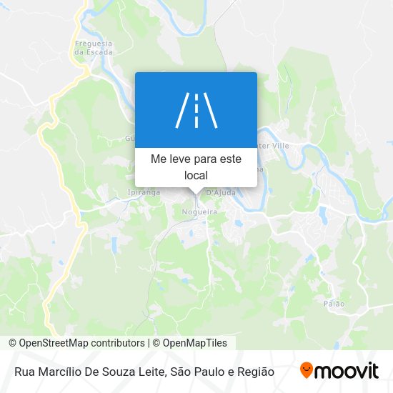Rua Marcílio De Souza Leite mapa