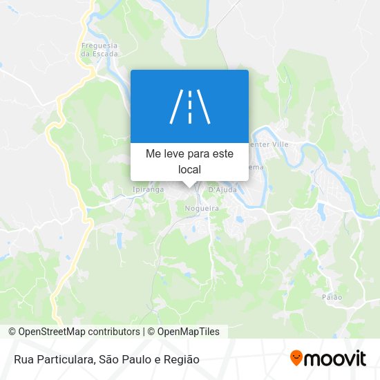 Rua Particulara mapa