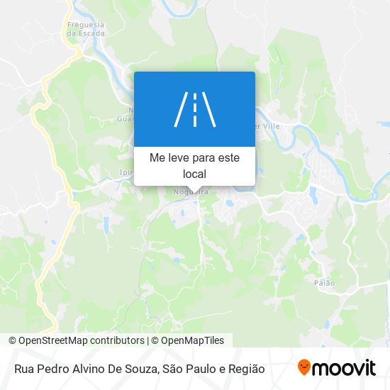 Rua Pedro Alvino De Souza mapa