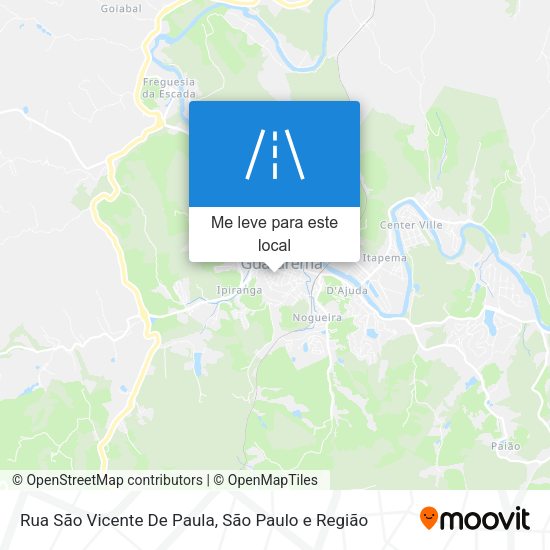 Rua São Vicente De Paula mapa
