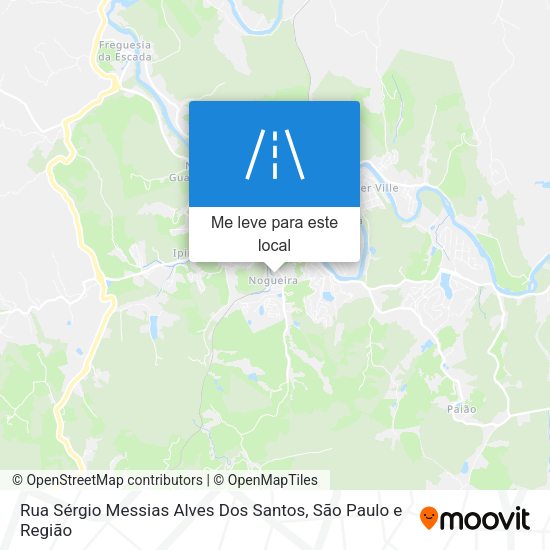 Rua Sérgio Messias Alves Dos Santos mapa
