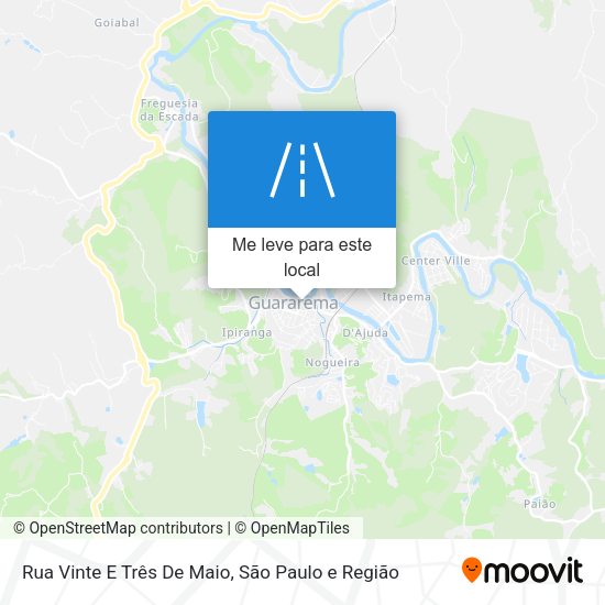 Rua Vinte E Três De Maio mapa
