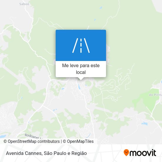 Avenida Cannes mapa