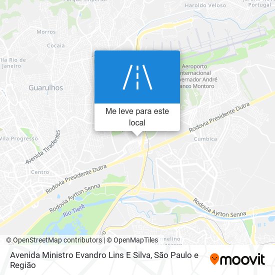 Avenida Ministro Evandro Lins E Silva mapa