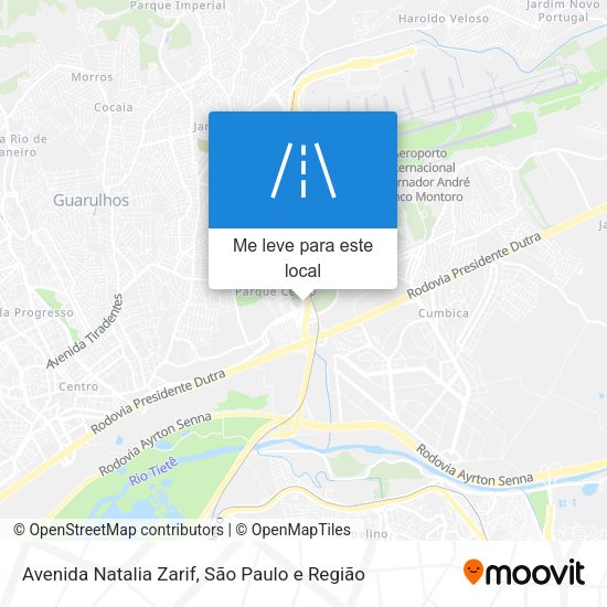 Avenida Natalia Zarif mapa
