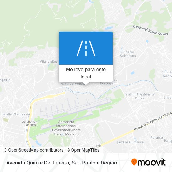 Avenida Quinze De Janeiro mapa