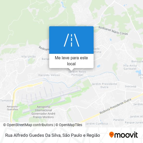 Rua Alfredo Guedes Da Silva mapa