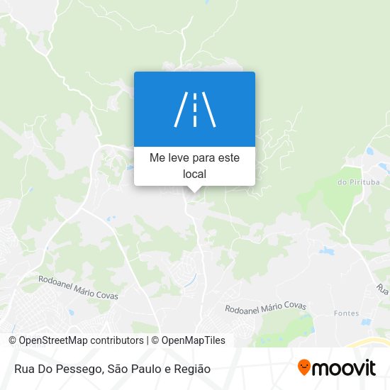 Rua Do Pessego mapa
