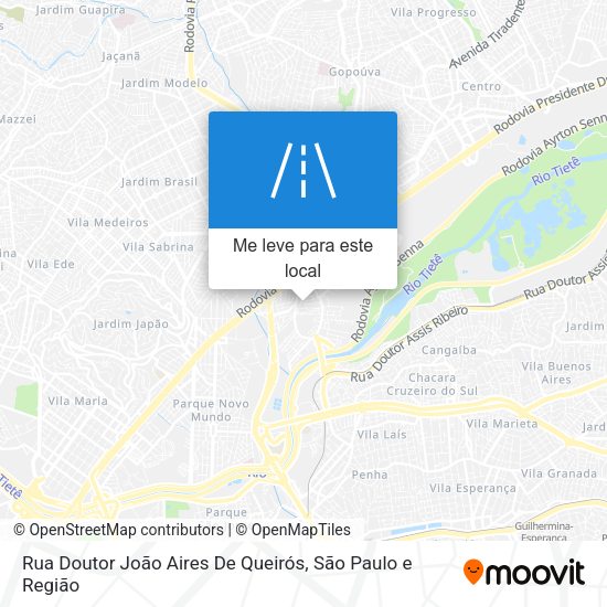 Rua Doutor João Aires De Queirós mapa