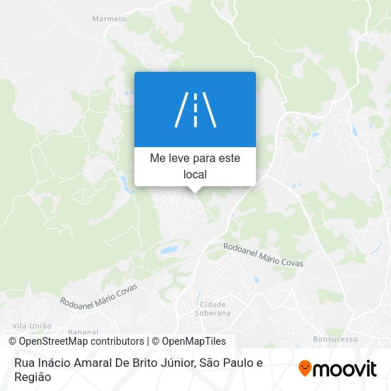 Rua Inácio Amaral De Brito Júnior mapa