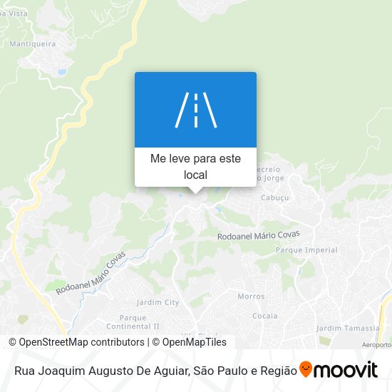 Rua Joaquim Augusto De Aguiar mapa