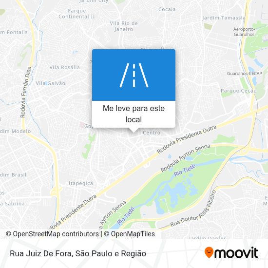 Rua Juiz De Fora mapa