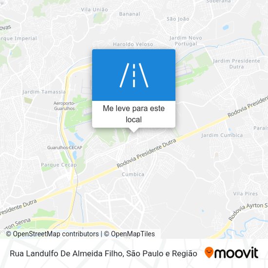 Rua Landulfo De Almeida Filho mapa
