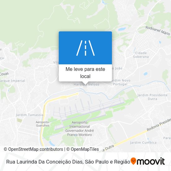 Rua Laurinda Da Conceição Dias mapa