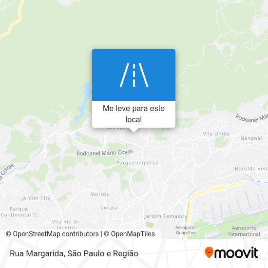 Rua Margarida mapa