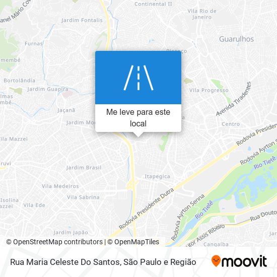 Rua Maria Celeste Do Santos mapa