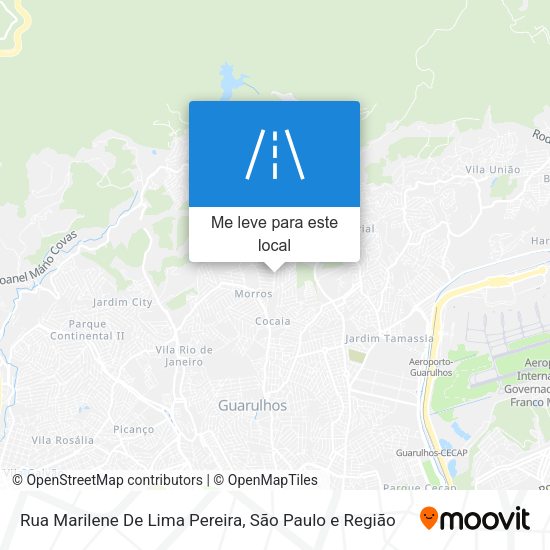 Rua Marilene De Lima Pereira mapa