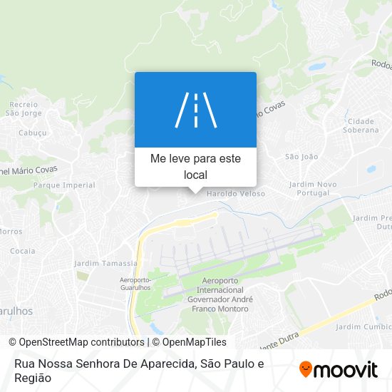 Rua Nossa Senhora De Aparecida mapa