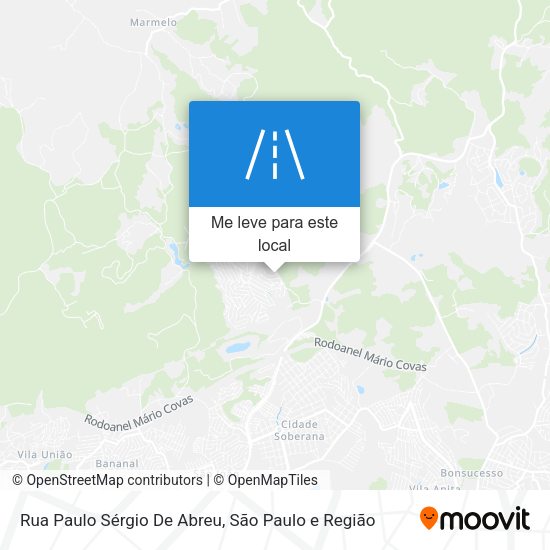 Rua Paulo Sérgio De Abreu mapa