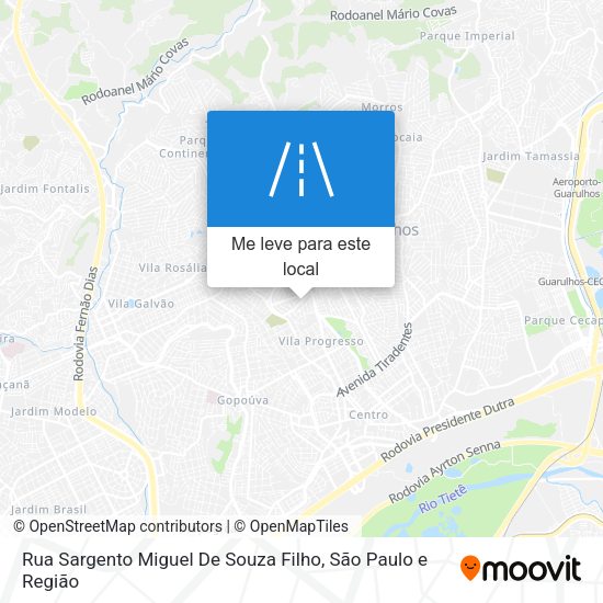 Rua Sargento Miguel De Souza Filho mapa
