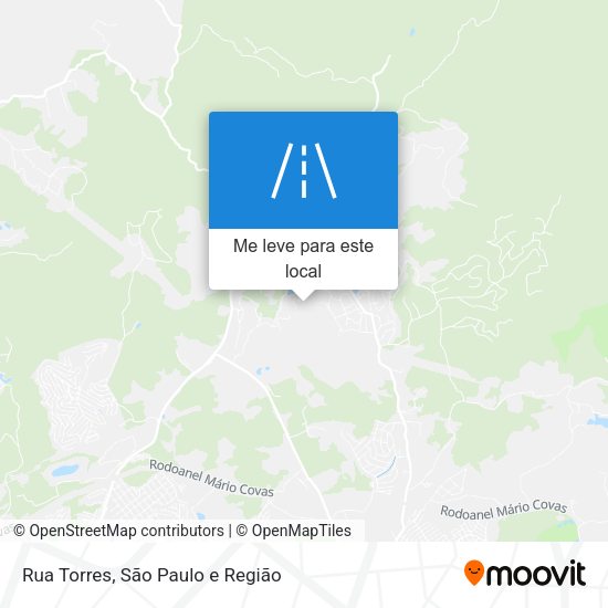 Rua Torres mapa