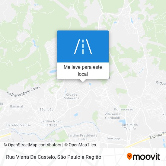 Rua Viana De Castelo mapa