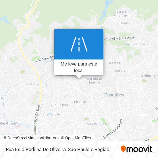 Rua Ésio Padilha De Oliveira mapa