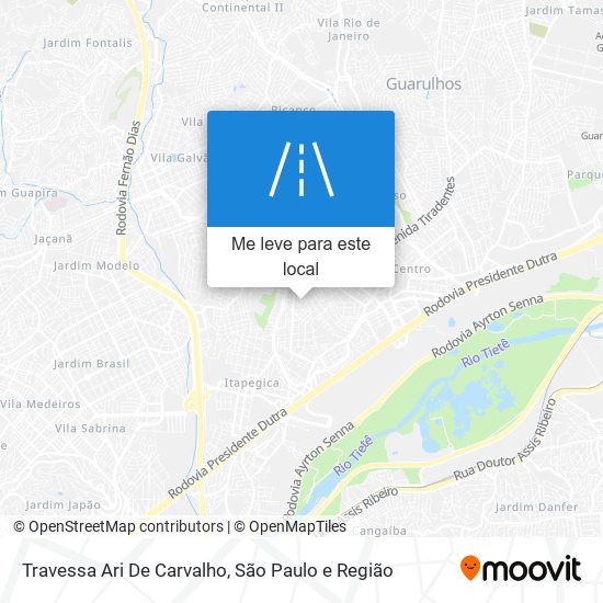 Travessa Ari De Carvalho mapa