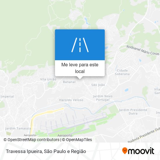 Travessa Ipueira mapa