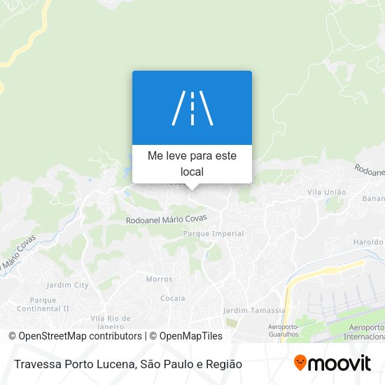 Travessa Porto Lucena mapa