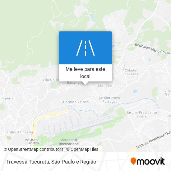 Travessa Tucurutu mapa