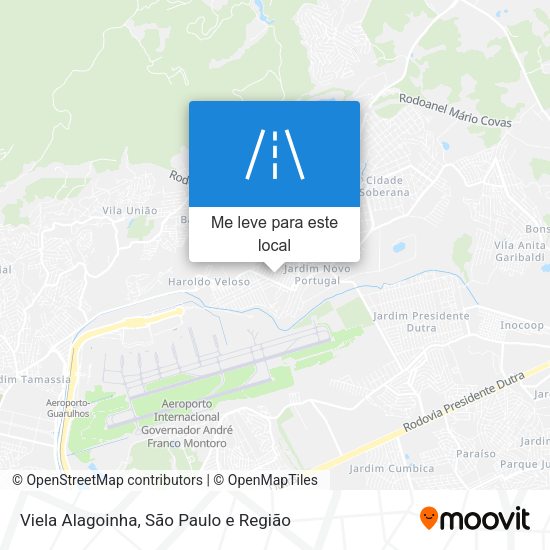 Viela Alagoinha mapa