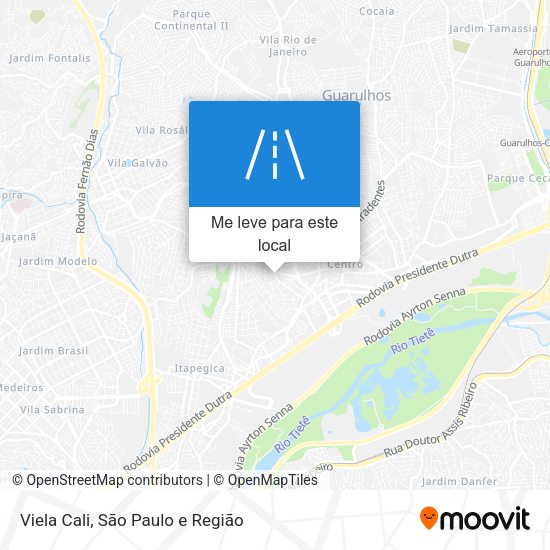 Viela Cali mapa