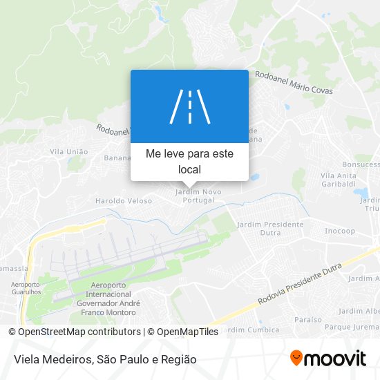 Viela Medeiros mapa