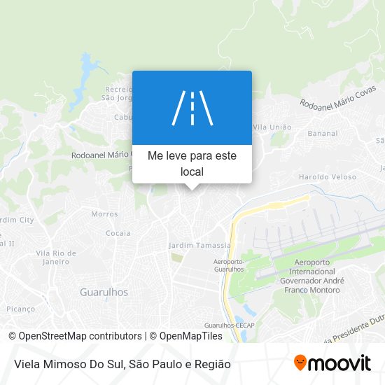 Viela Mimoso Do Sul mapa