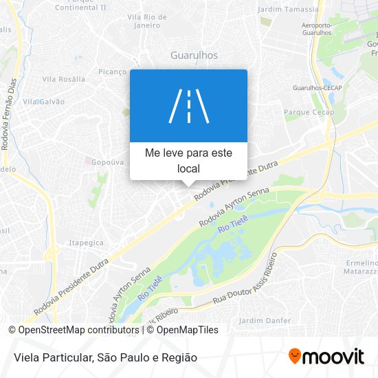Viela Particular mapa