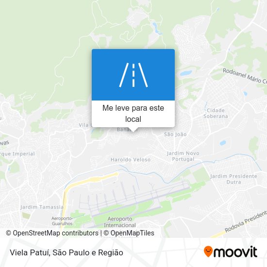 Viela Patuí mapa