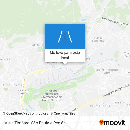 Viela Timóteo mapa