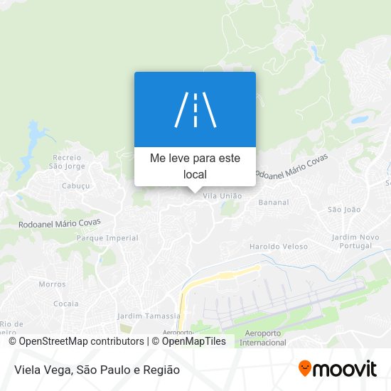 Viela Vega mapa